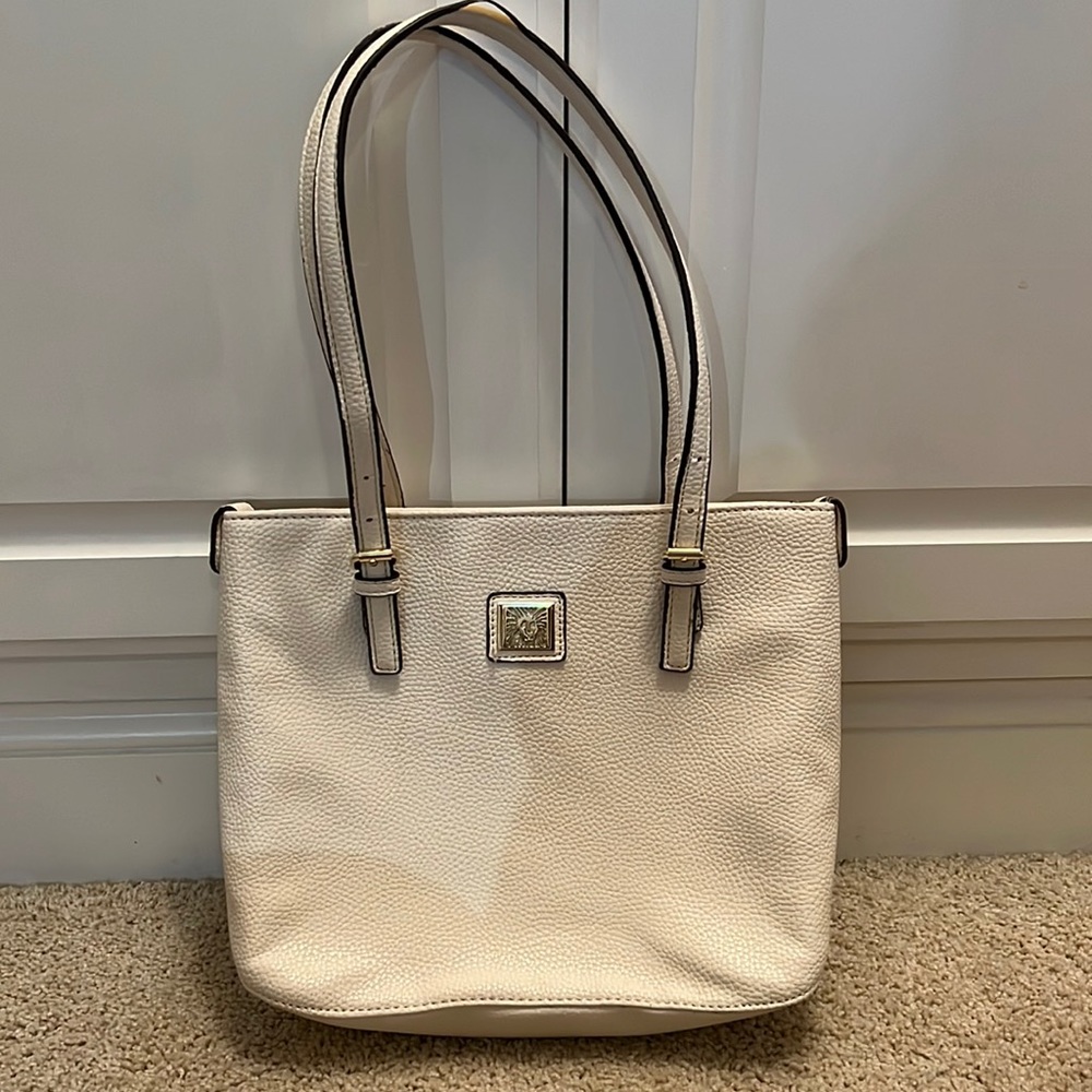 Anne Klein Ivory Handbag